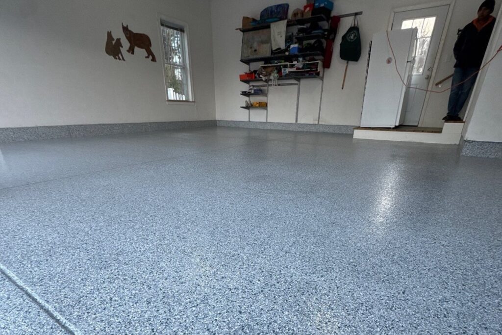 Garage Flake Floor: Durable, Slip-Resistant, and Stylish Flooring Solution