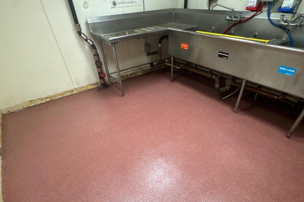 Commercial Kitchen Epoxy Flooring: Safe, Sanitary, and Built for High-Performance