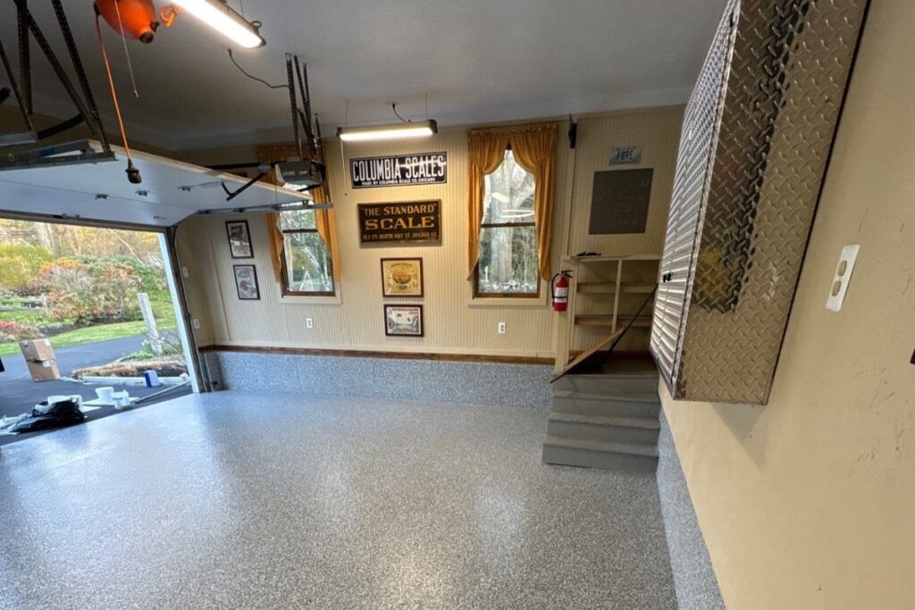 Epoxy Floor Coating with Flakes: Durable, Stylish, and Slip-Resistant Floors