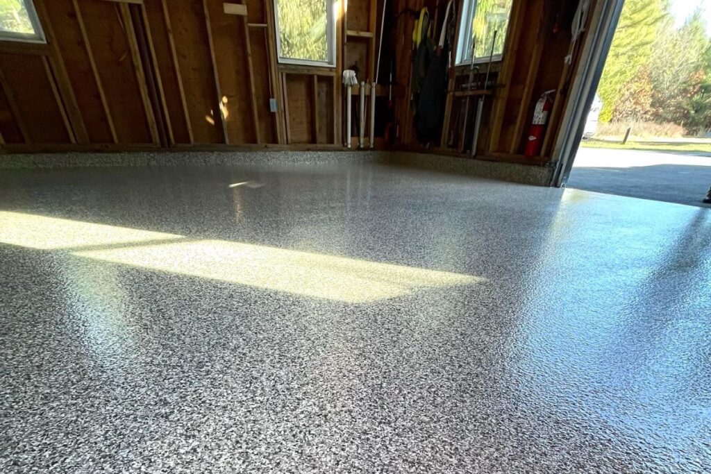 8. Garage Floor Sprinkles